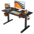 Electric Standing Desk Adjustable Height 40 x 24 Inch Black I6574