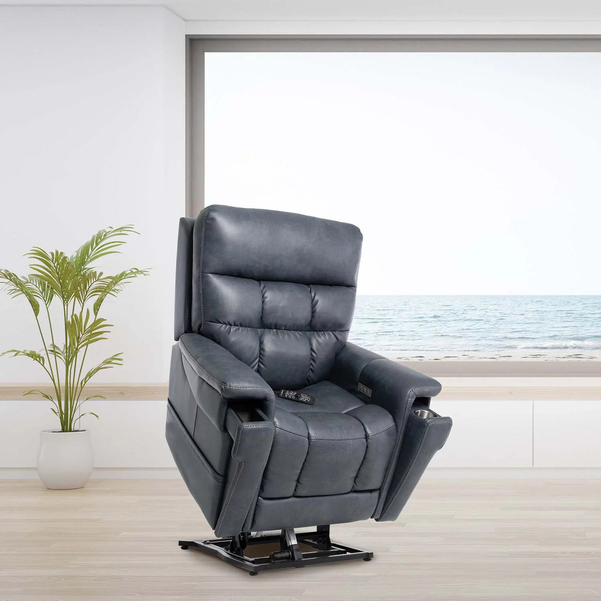 Slate Large Power Lift Recliner V769060