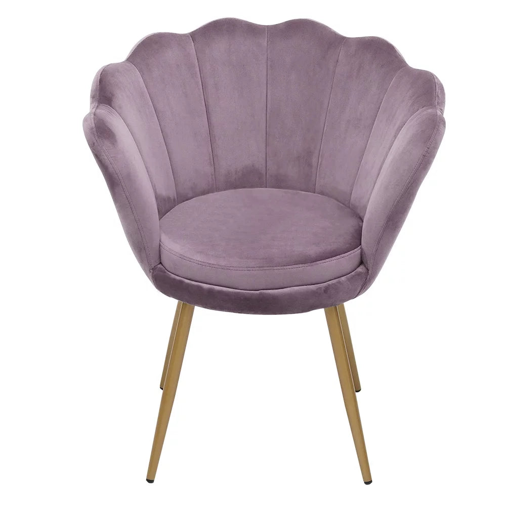 Velvet Barrel Chair K529842