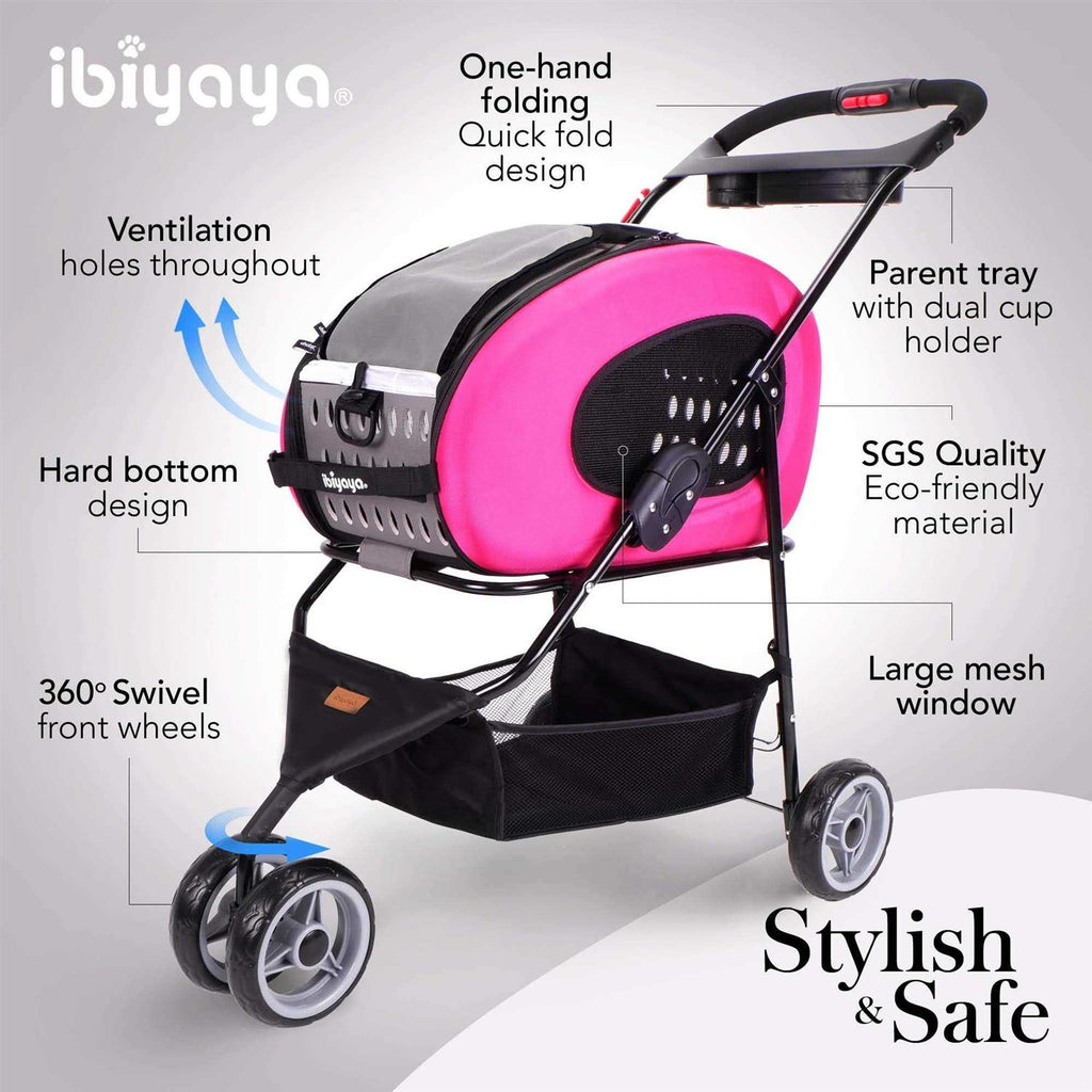 5-in-1 Combo EVA Pet Carrier Stroller I277241