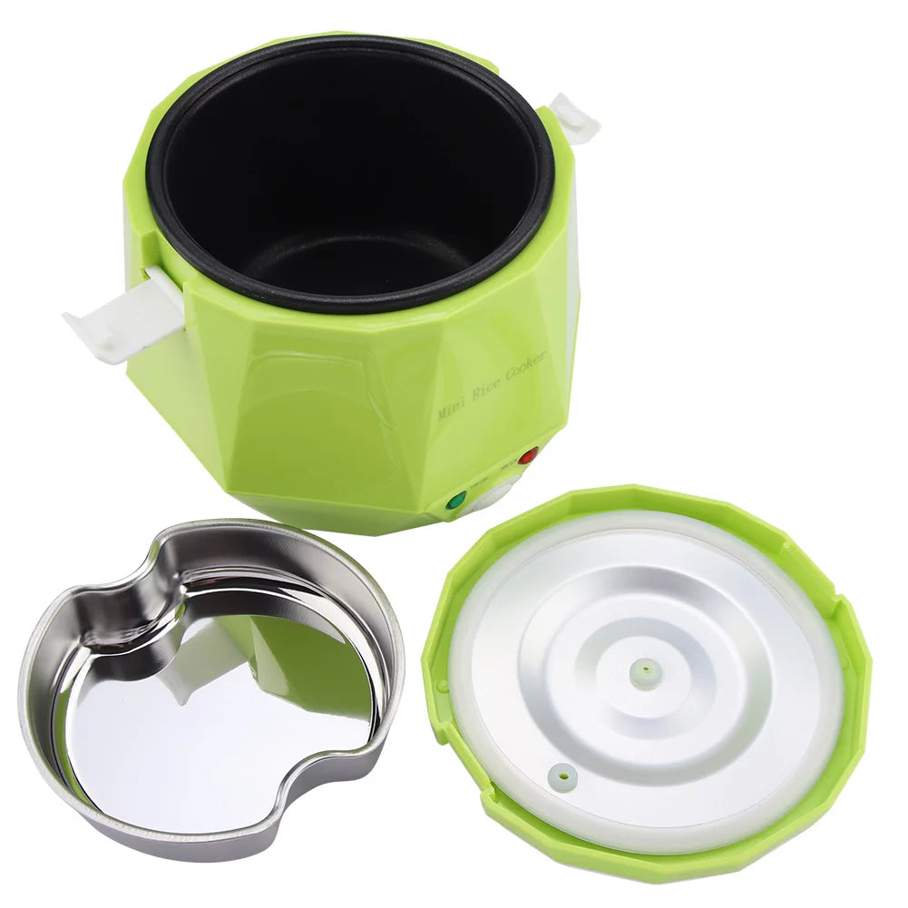12V 100W 1.3 L Electric Portable Rice Cooker Food Steamer R4923