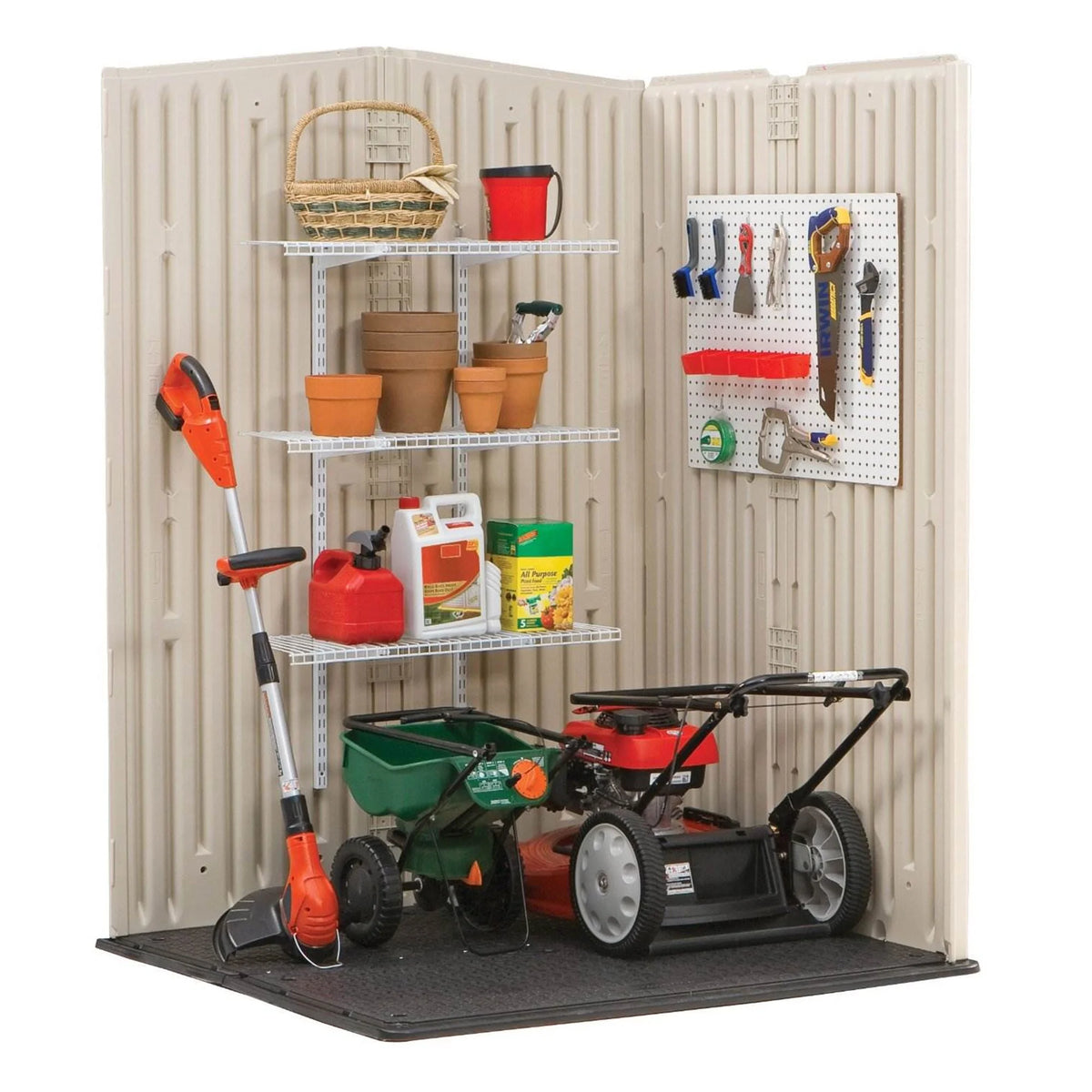 Medium Vertical Resin Storage Shed M333783