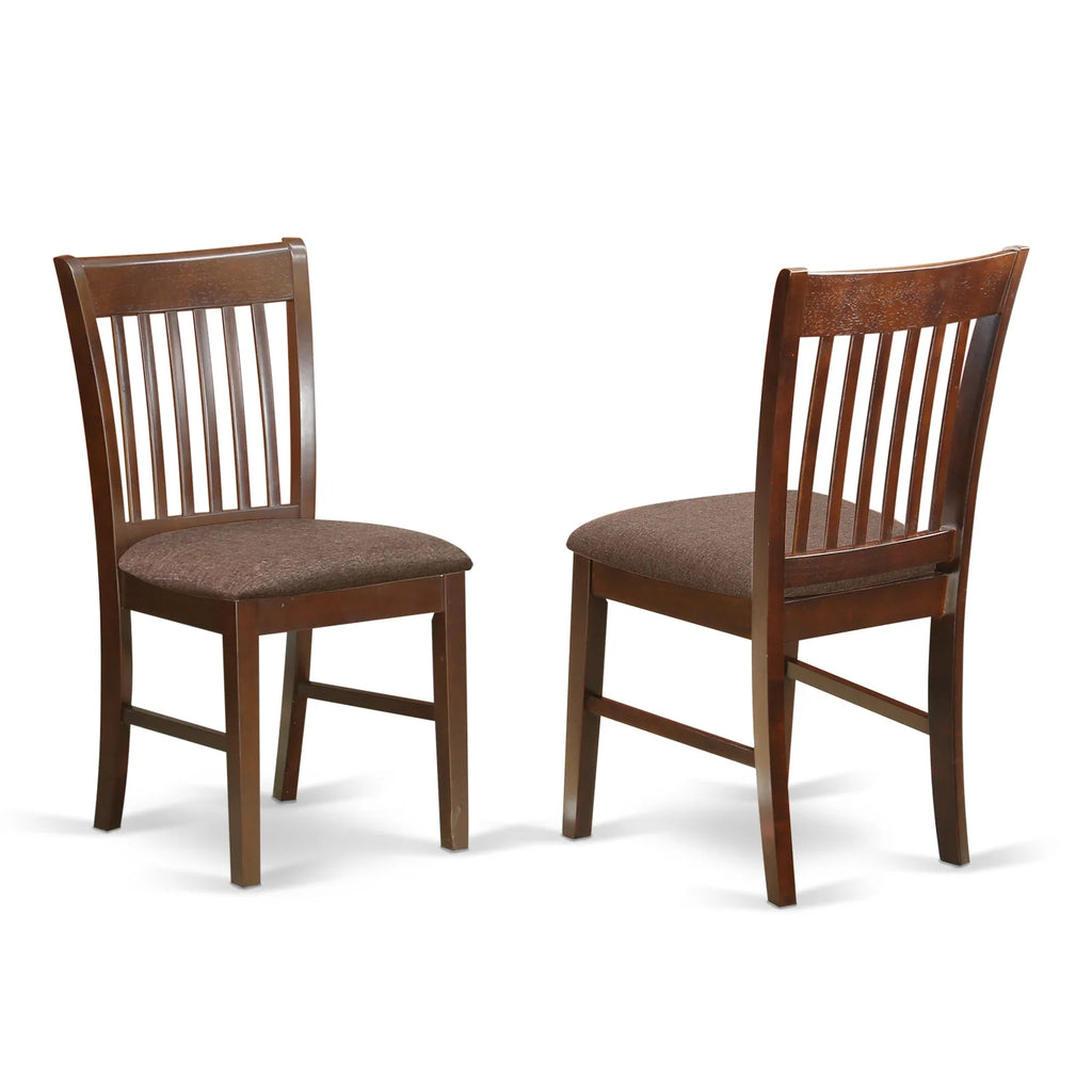 3 Piece Solid Wood Drop Leaf Dining Table Set with 2 Chairs Z819450