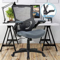 Black Mesh Ergonomic Office Chair with Lumbar Support W55906