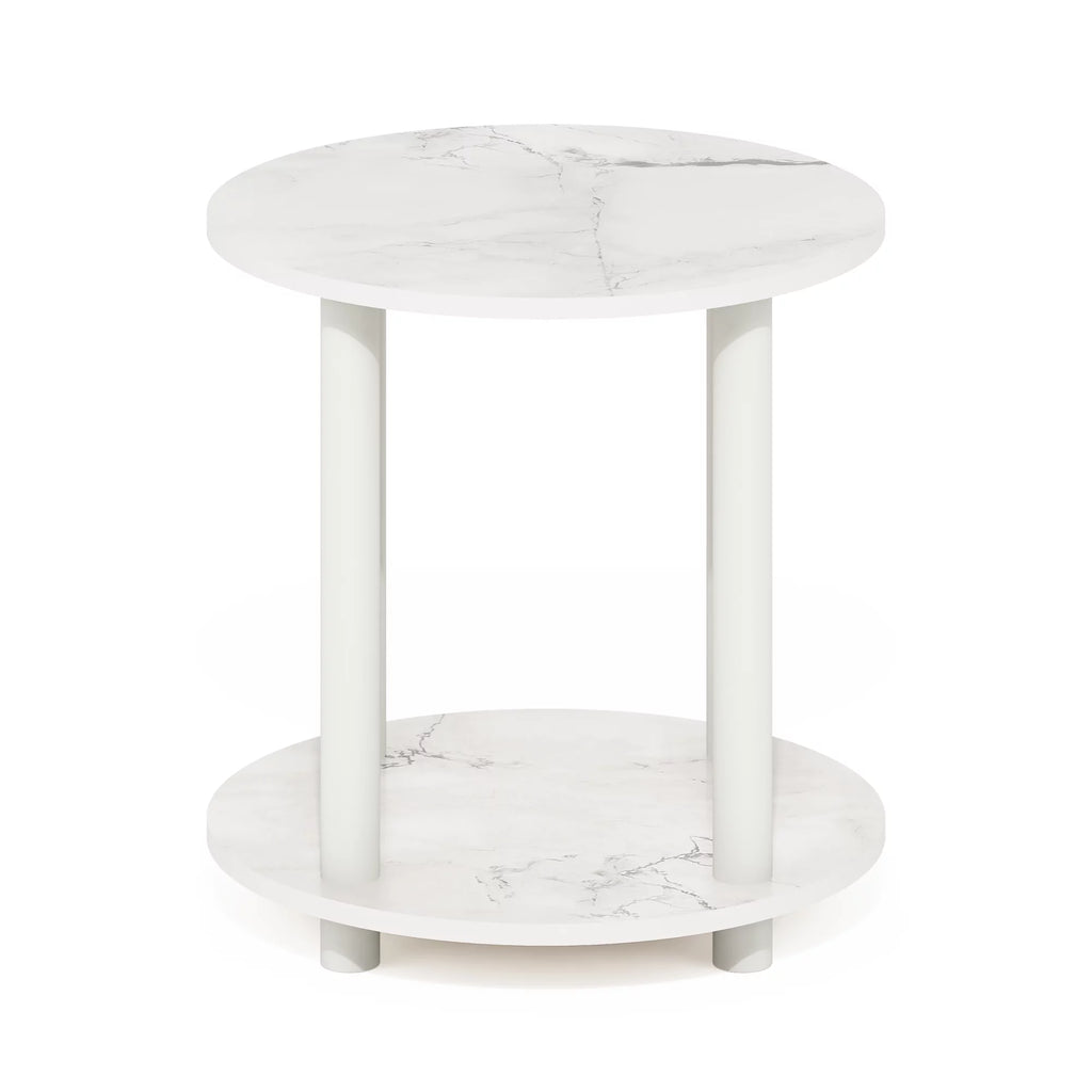 2-Tier Round Wooden End Table R3998