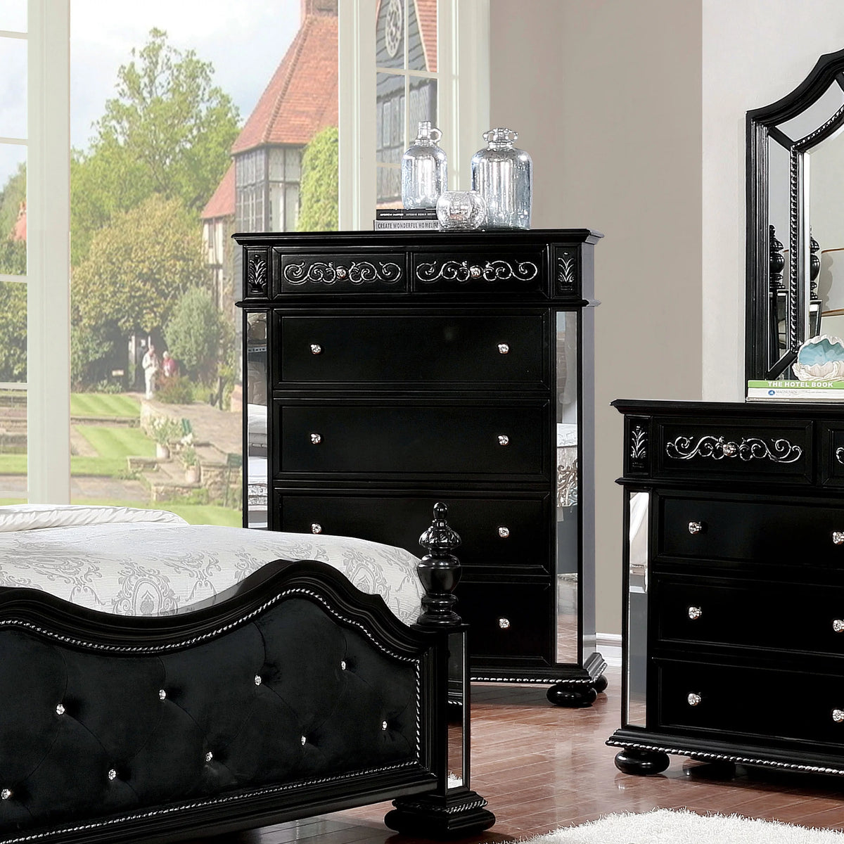 Solid Wood 5-Drawer Chest C2701