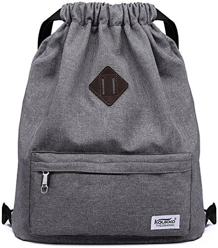 Drawstring Sports Backpack Gym Yoga Bag Q377489