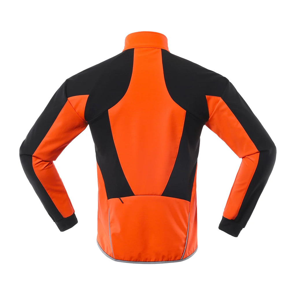 Waterproof Windproof Thermal Fleece Cycling Jacket T9761