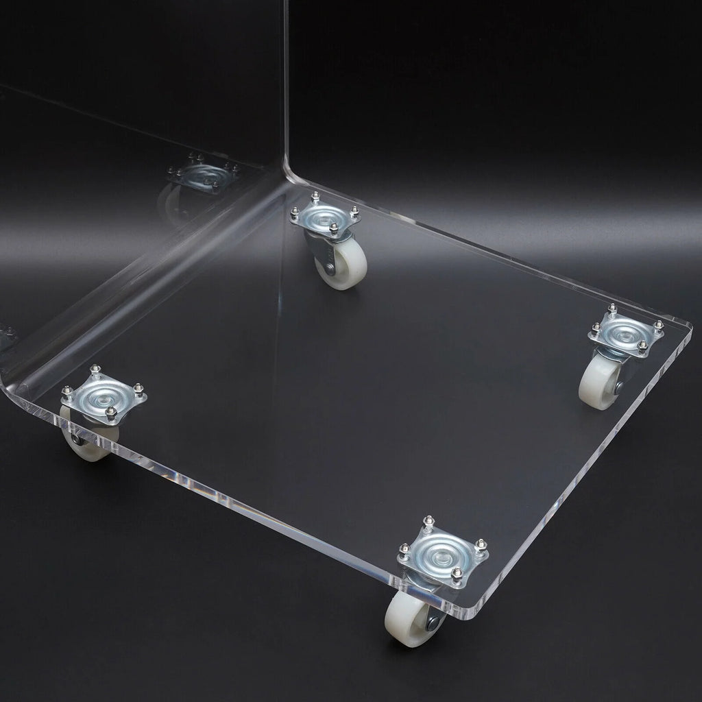 Transparent Acrylic C Shape Sofa Side Table M556