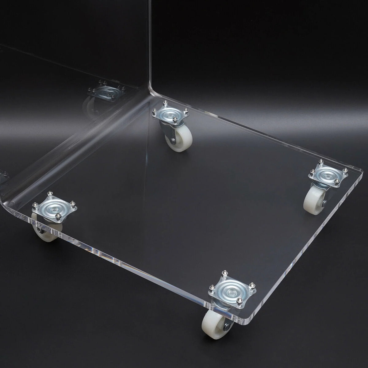 Transparent Acrylic C Shape Sofa Side Table M556