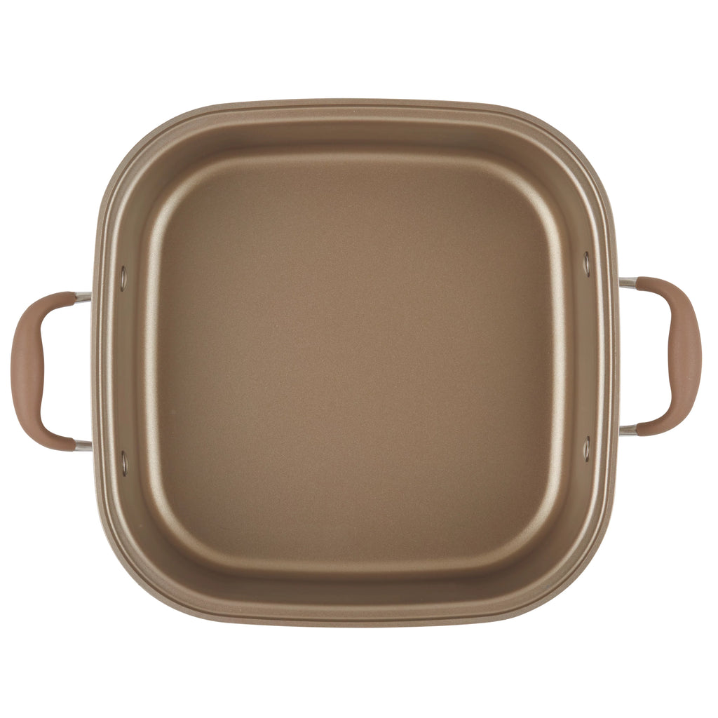 11-Inch Nonstick Deep Square Grill Pan and Roaster Z705402
