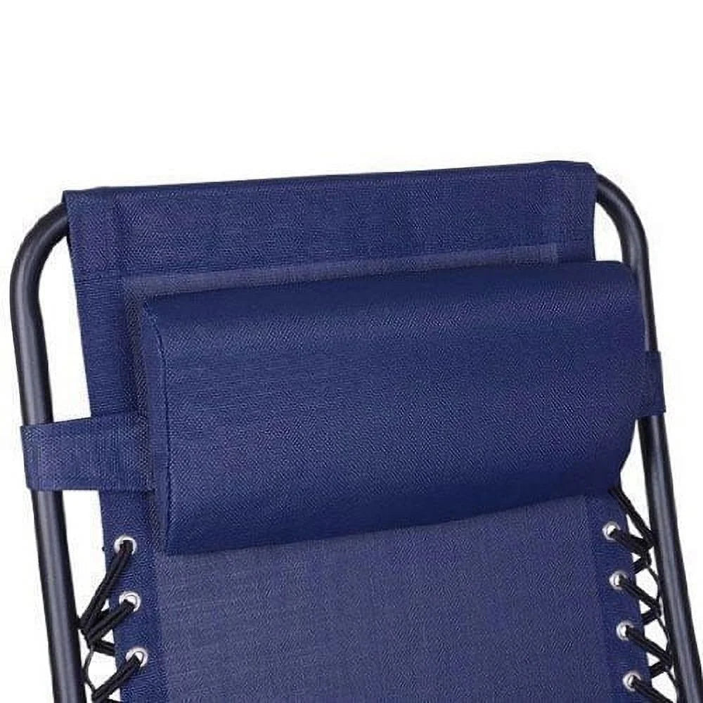 Blue Zero Gravity Chair Set of 2 Y1605