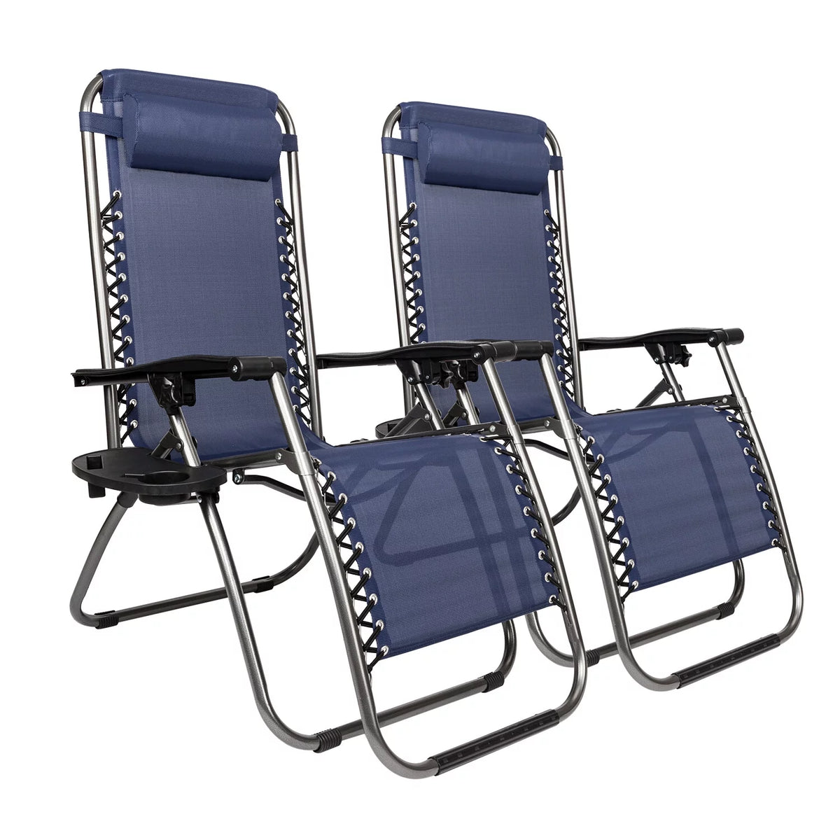 Blue Zero Gravity Chair Set of 2 Y1605