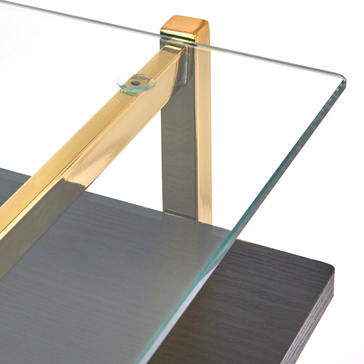 2-Tier Glass Top Writing Desk G1964