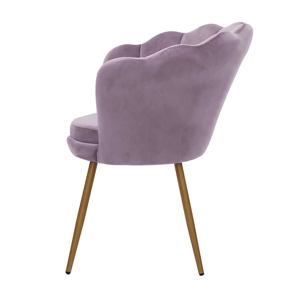 Velvet Barrel Chair K529842