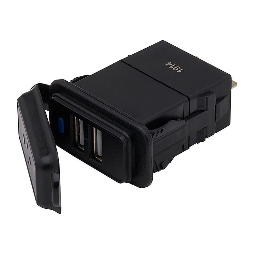 12-24V Dual USB Outlet 2.1A D128642