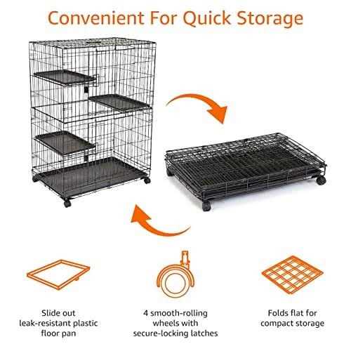 Large 3-Tier Cat Cage Playpen A635