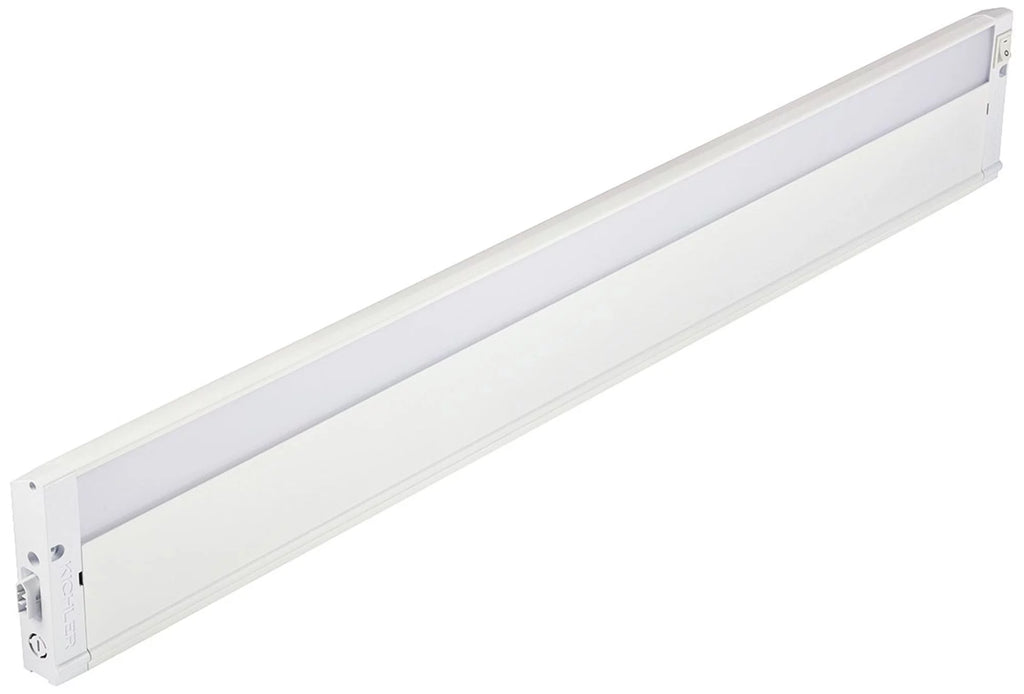 Textured White 30" Wide LED Under Cabinet Light V8966