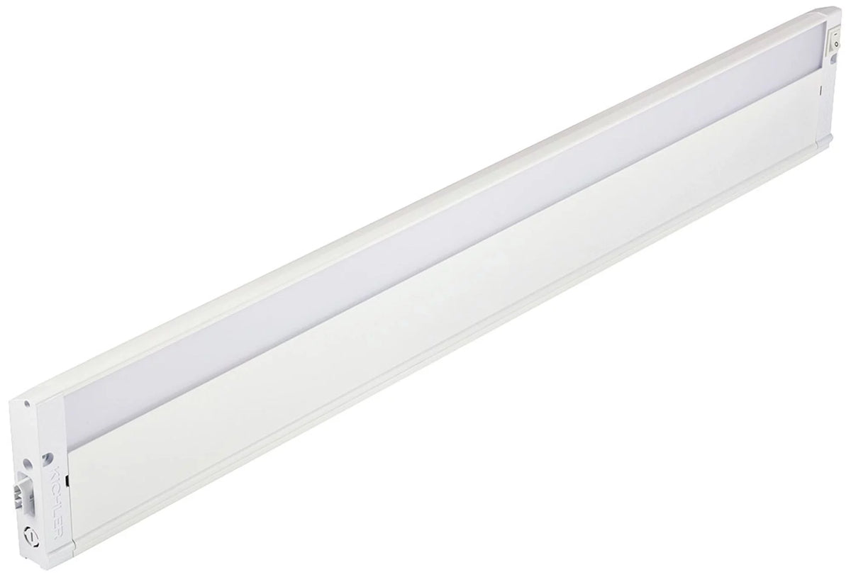 Textured White 30" Wide LED Under Cabinet Light V8966
