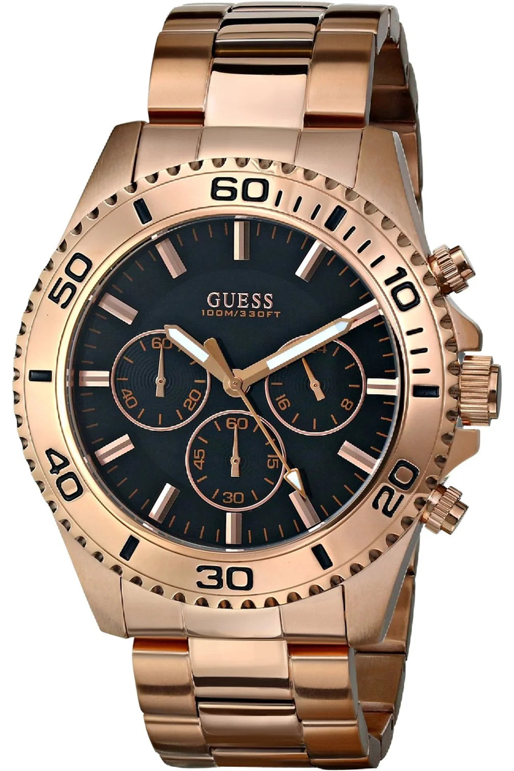 Men's Rose Gold-Tone Chronograph Watch I914580