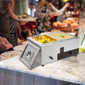 Commercial Electric Food Warmer 2*12Qt Pan W4893