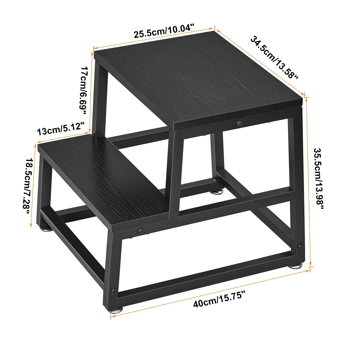 Wooden 2 Step Stool E8853