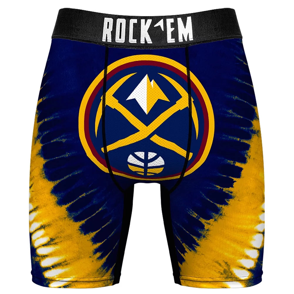 Men's Tie Dye Underwear and Crew Socks Combo Pack V3676