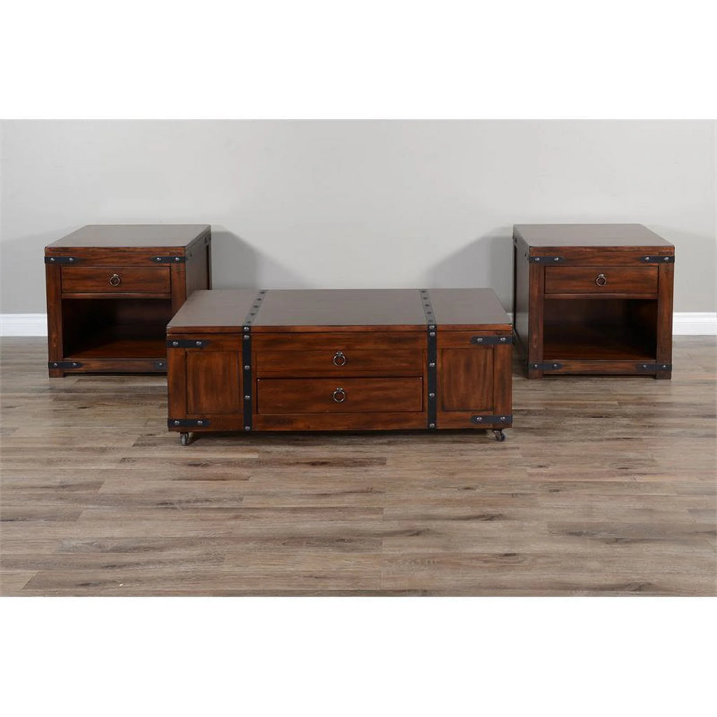 48" Traditional Wood Coffee Table X83624
