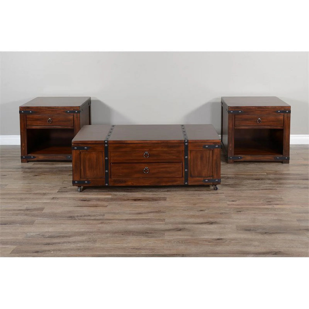 48" Traditional Wood Coffee Table X83624
