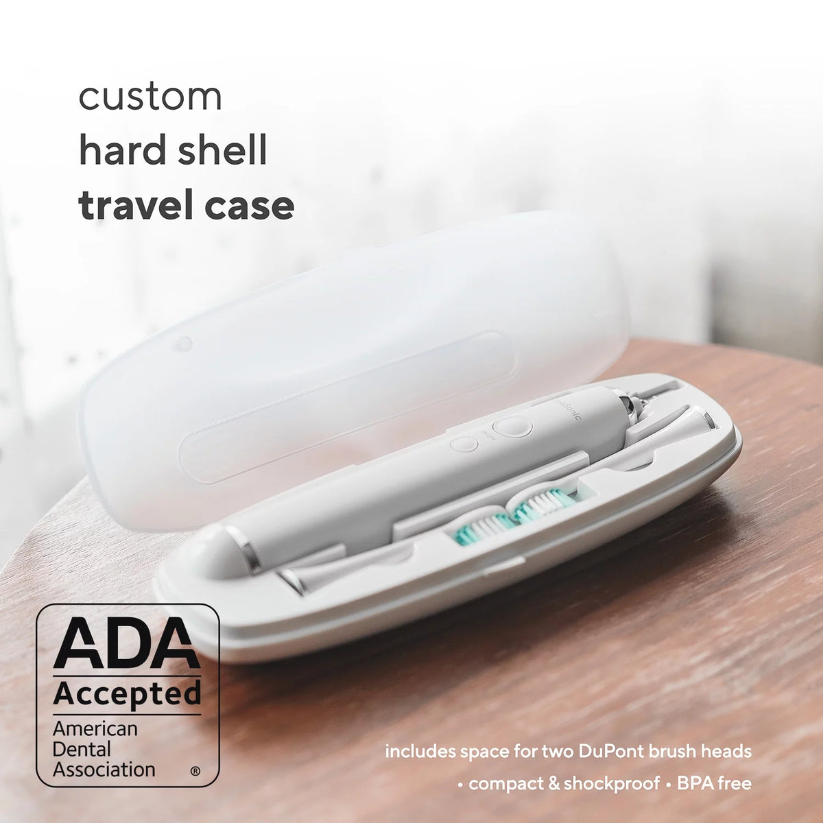 Electric Toothbrush with 8 Brush Heads & Travel Case J5493
