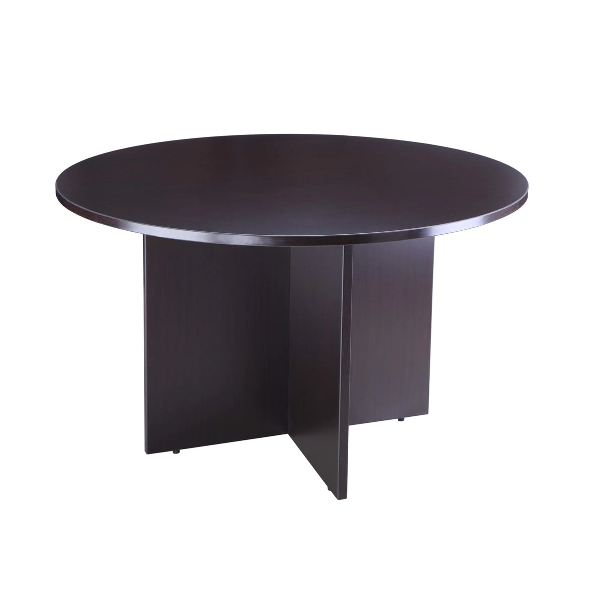 42" Round Table & 4 Mesh Guest Chair with Casters U678