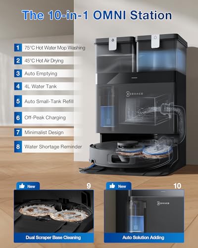 Robot Vacuum and Mop V9714