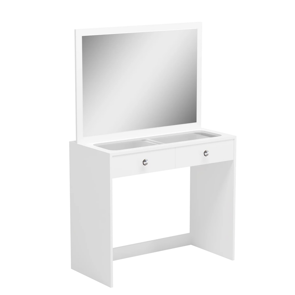 White Painted Vanity Table Desk C9517