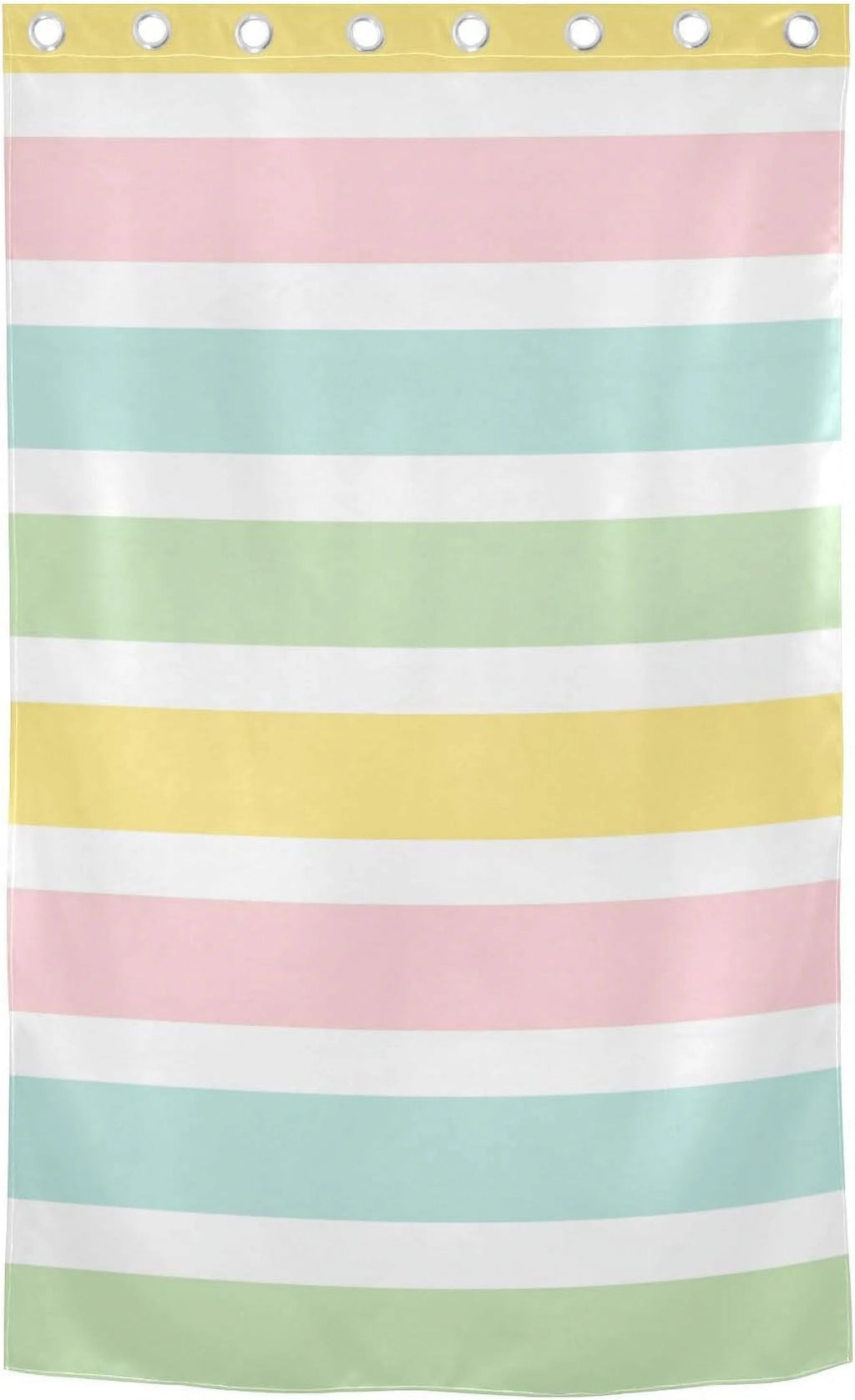 Blackout Window Curtain Panels 84 inches Length Stripes C5097