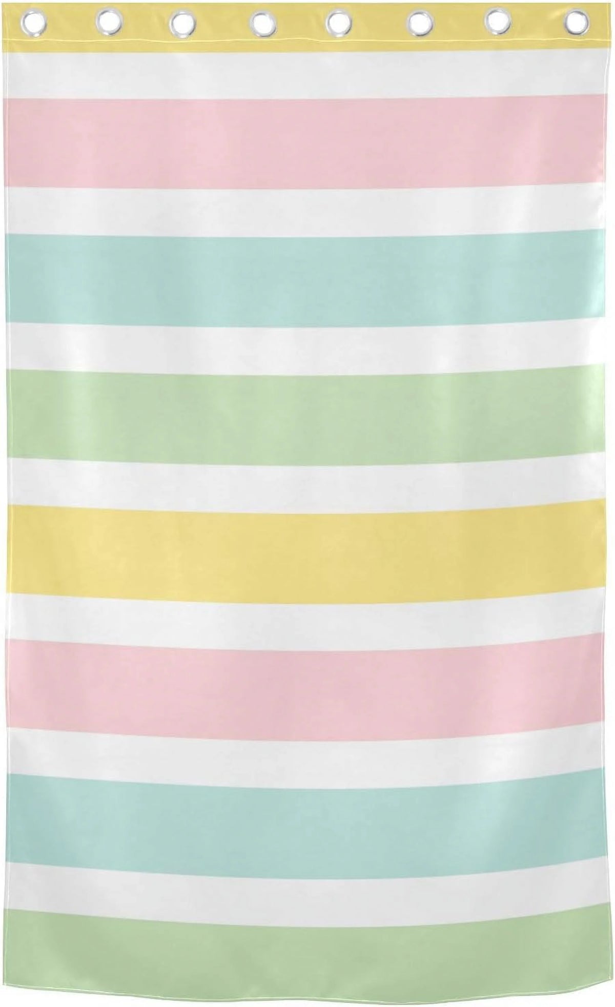 Blackout Window Curtain Panels 84 inches Length Stripes C5097