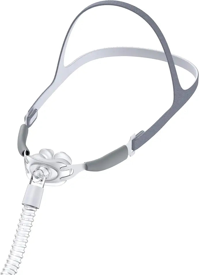 Nasal CPAP Mask with Headgear Frame Elbows and Soft Sleeve J9243