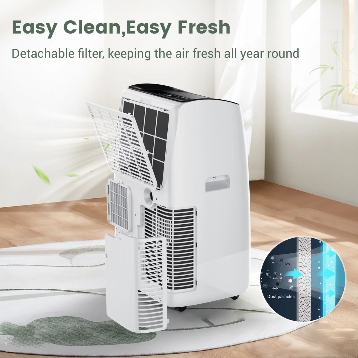 10200 BTU Portable Air Conditioner with Dehumidifier A9785