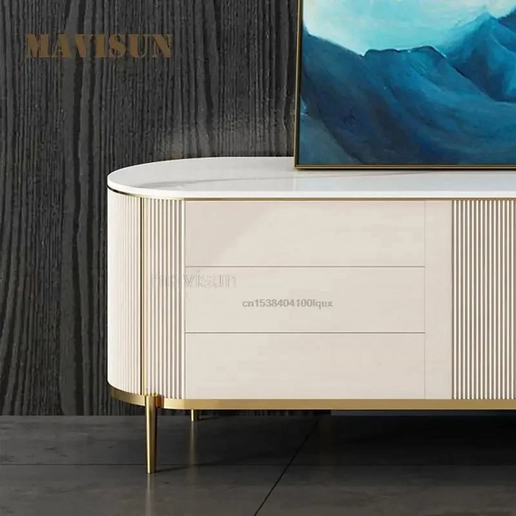 Italian Style Light Luxury Coffee Table TV Cabinet B1167
