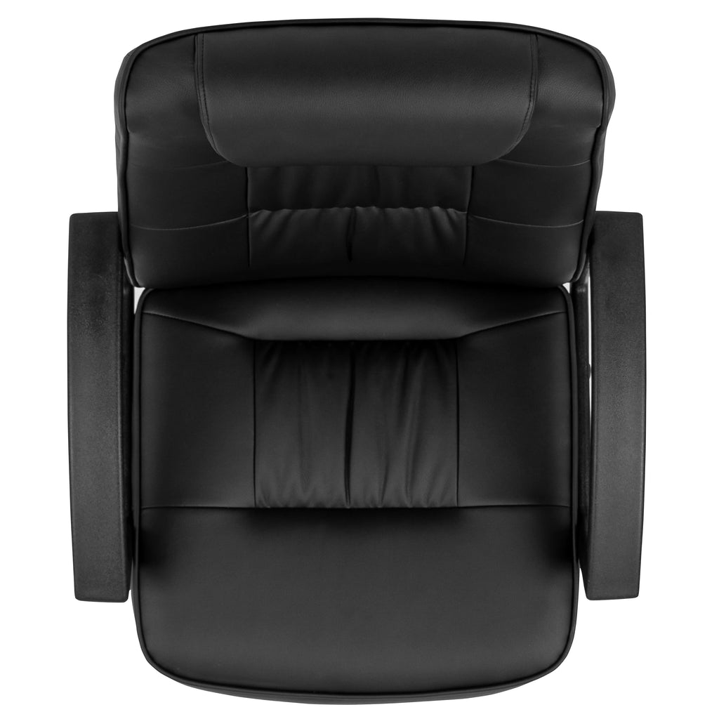 Black High Back Task Office Chair with Arms Y525
