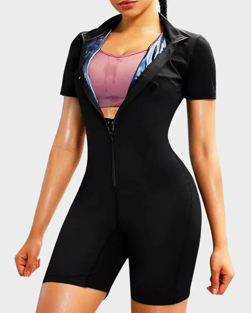 Women's Full Body Sauna Suit I8862