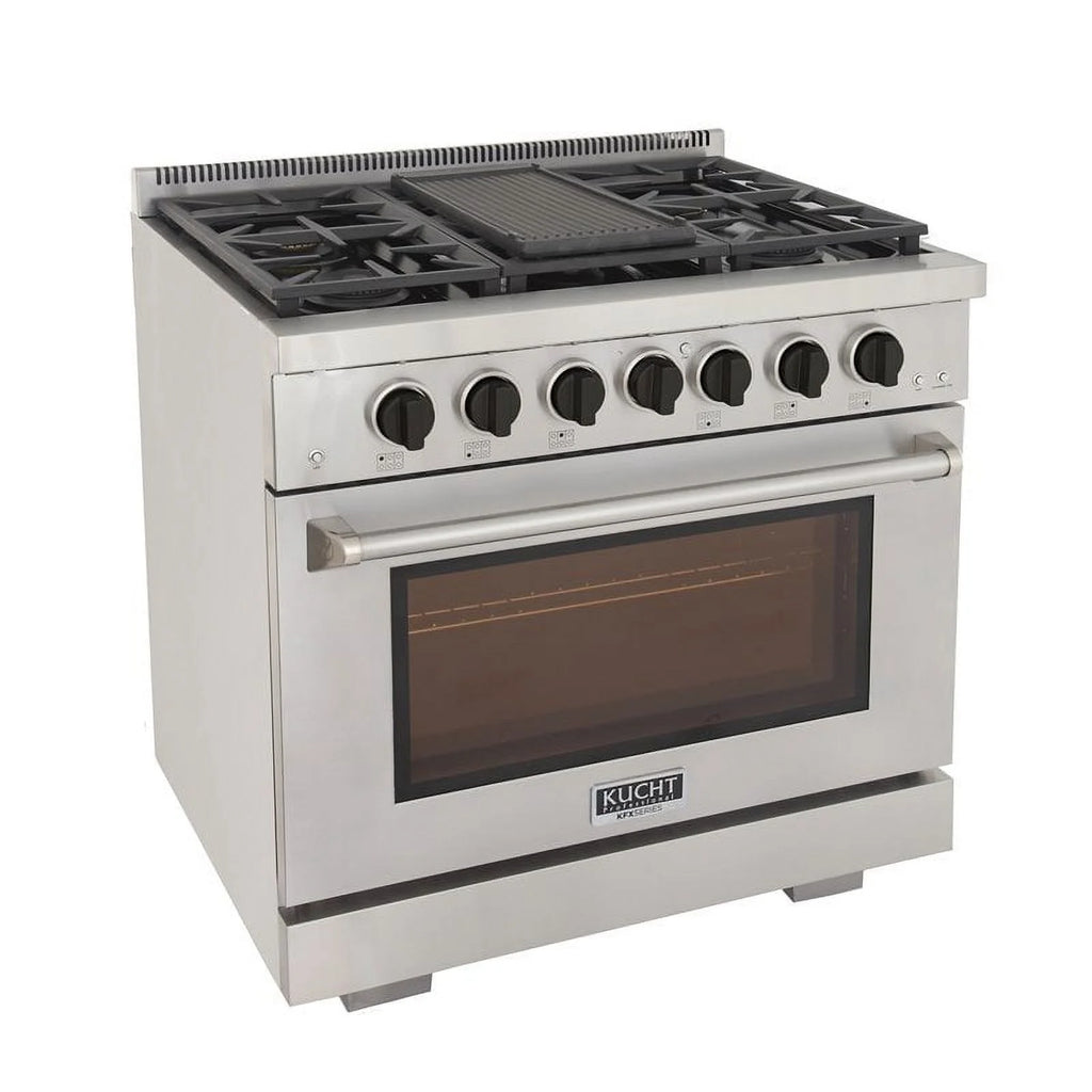 36" Stainless Steel Propane Gas Range A373058