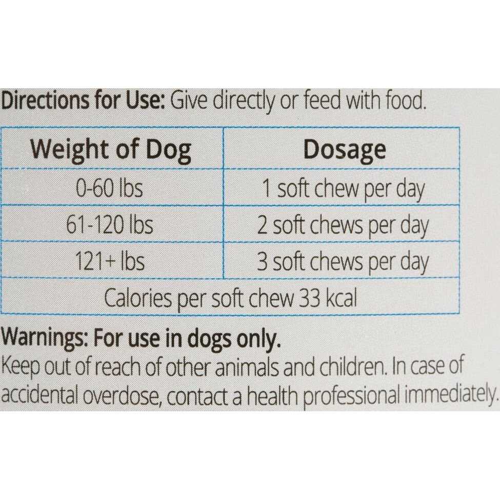 Canine Joint Soft Chews J121