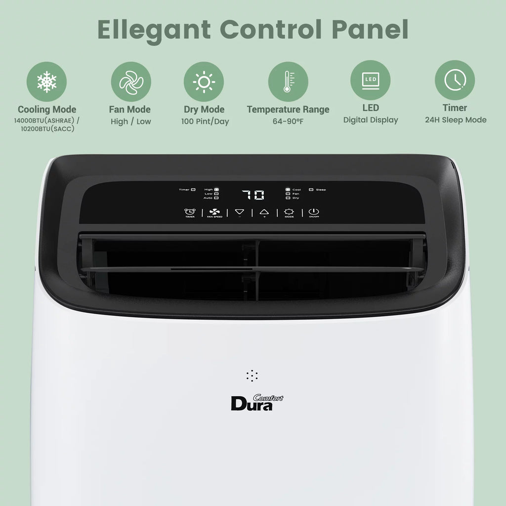 10200 BTU Portable Air Conditioner with Dehumidifier A9785