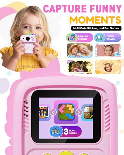 Instant Print Kids Camera with Silicone Cover N196951