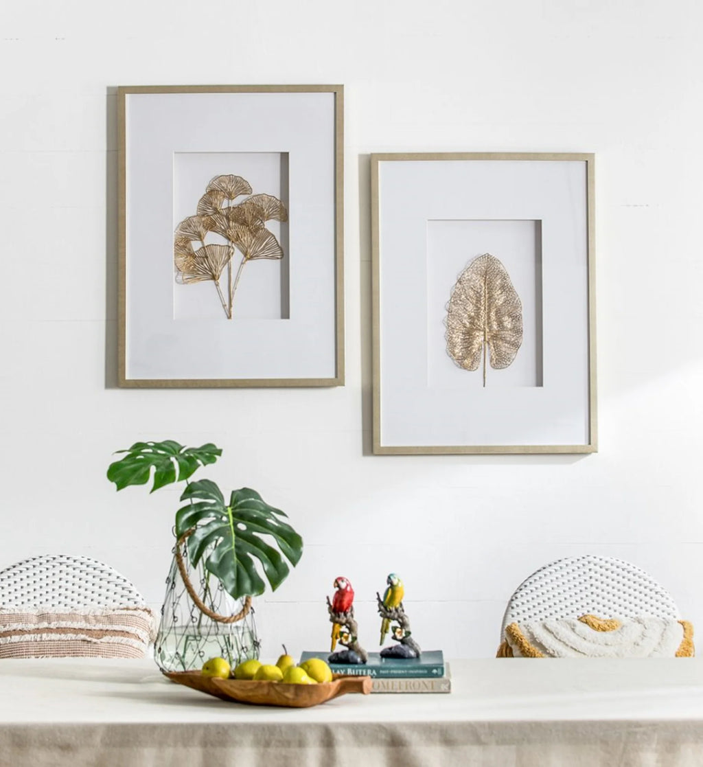 Botanical Framed Wall Arts 23.5" x 31.5" 2ct Q47226