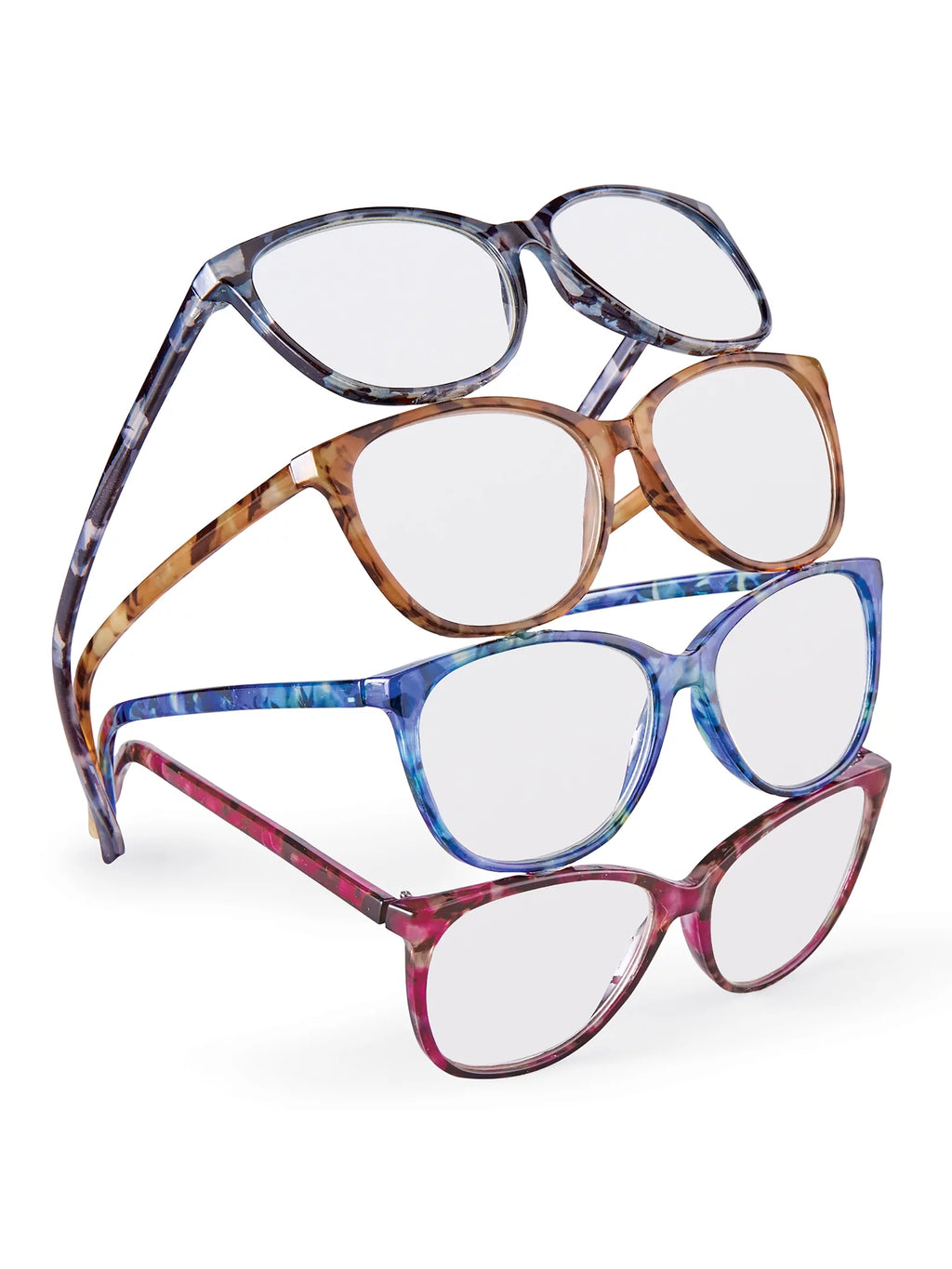 Tortoise Shell Reader Glasses Set of 4 C9075