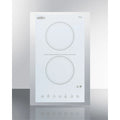 White 2-Burner Ceramic Glass Cooktop L292499