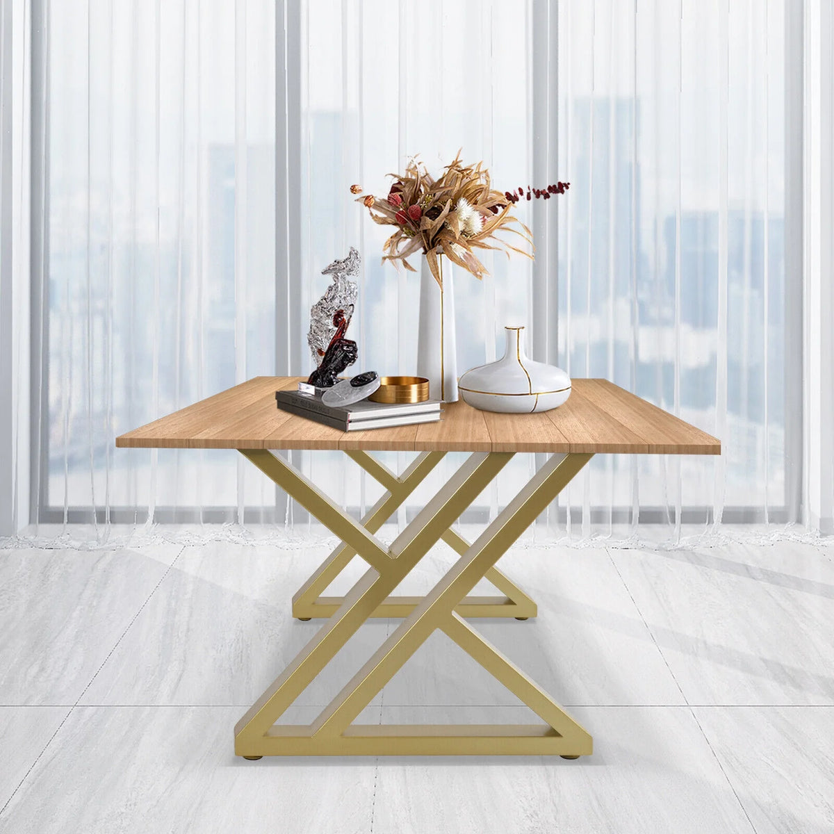 16" Metal Table Legs Set of 2 B20738