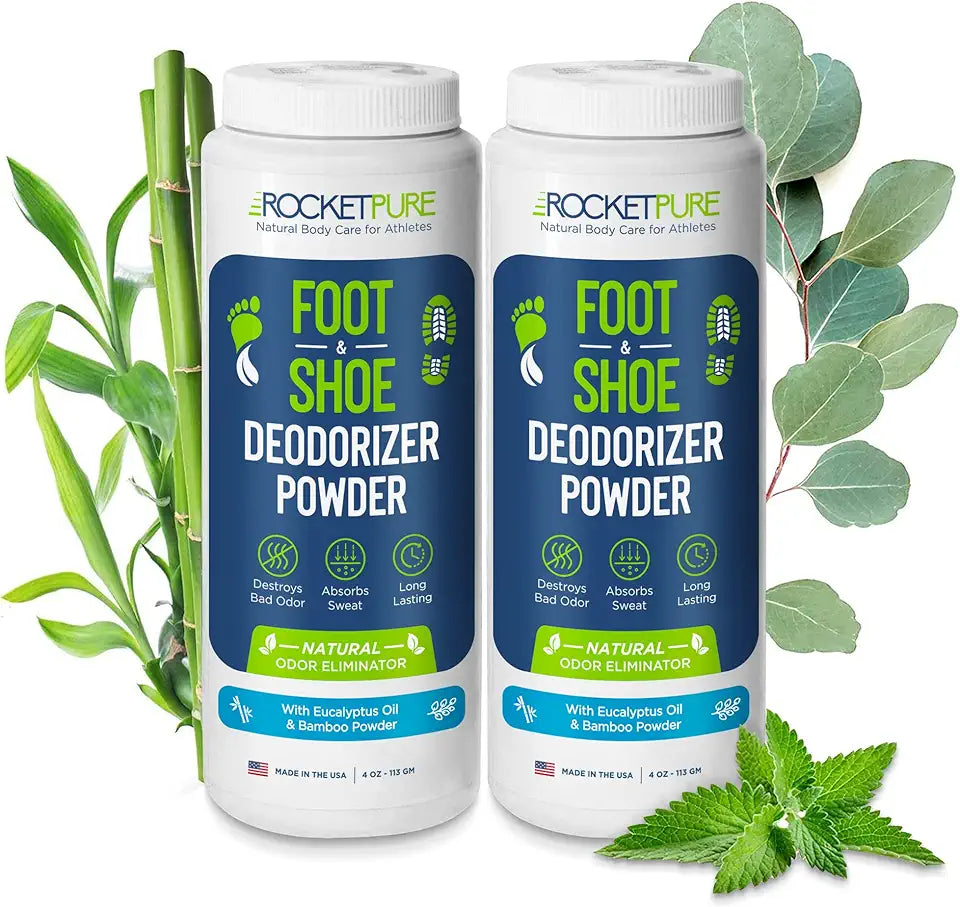 Foot & Shoe Deodorizer Powder 4oz 2-Pack G787