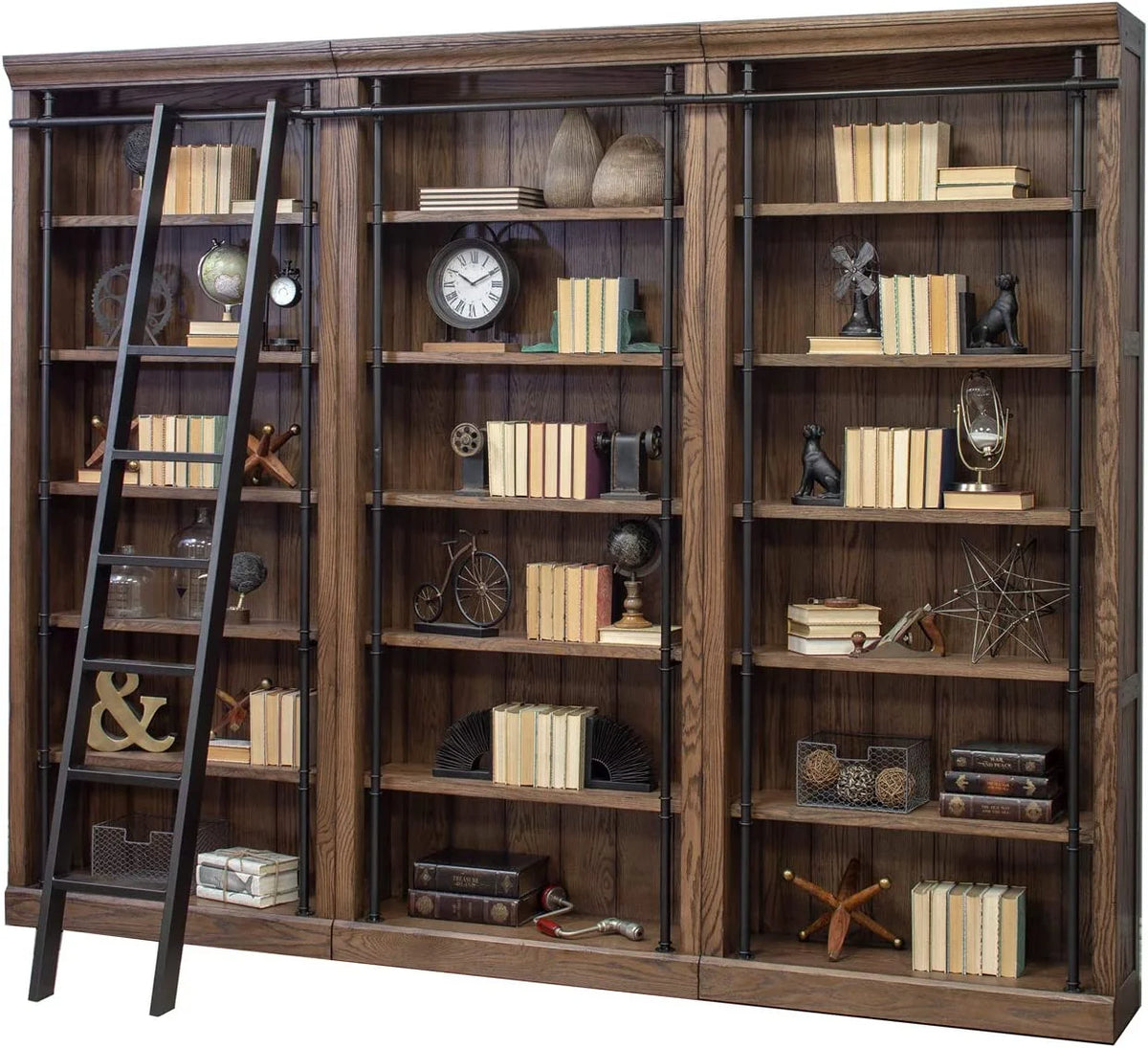 Fully Assembled Brown Bookcase E7150